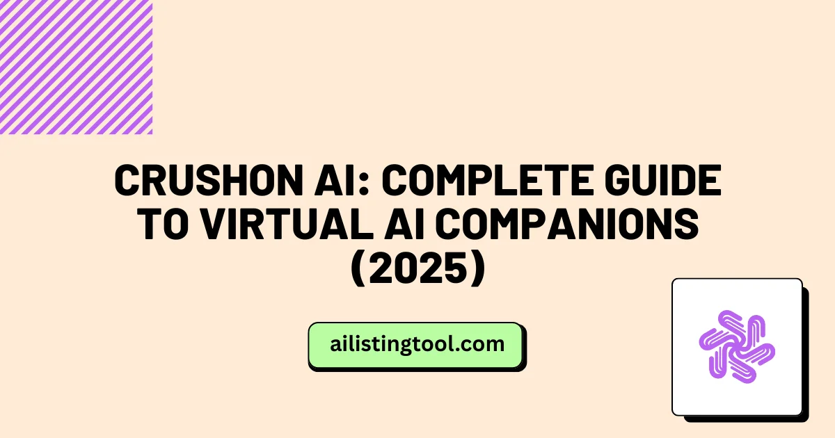 CrushOn AI: Complete Guide to Virtual AI Companions (2025)