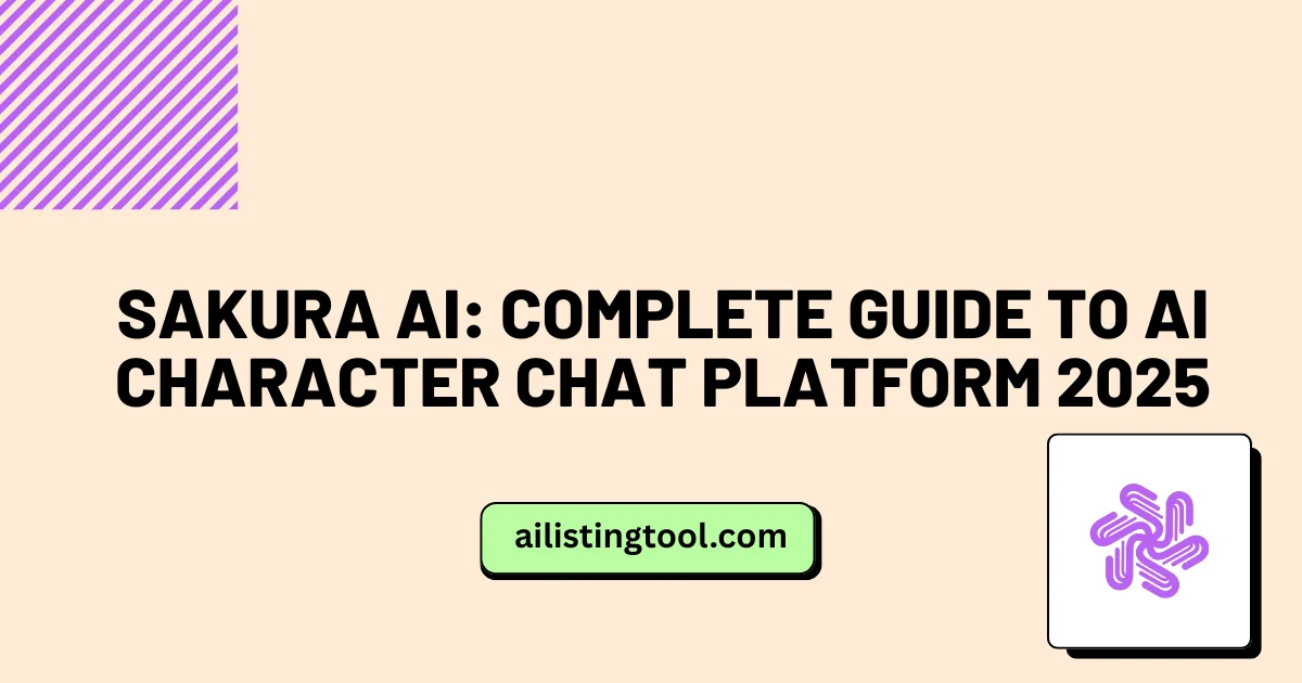 Sakura AI: Complete Guide to AI Character Chat Platform 2025