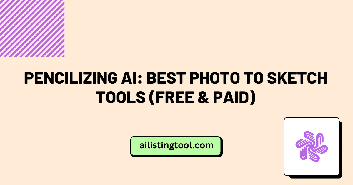 Pencilizing AI: Best Photo to Sketch Tools (Free & Paid)