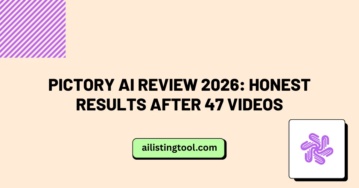 Pictory AI Review 2026: Honest Results After 47 Videos