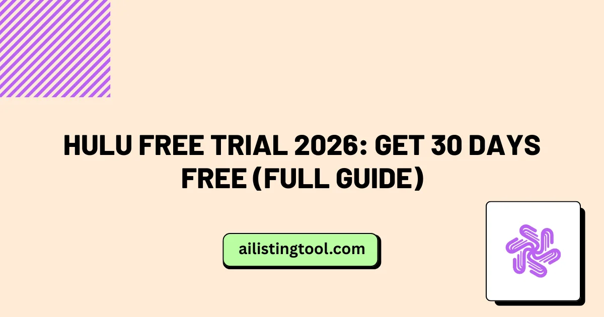Hulu Free Trial 2026: Get 30 Days Free (Full Guide)