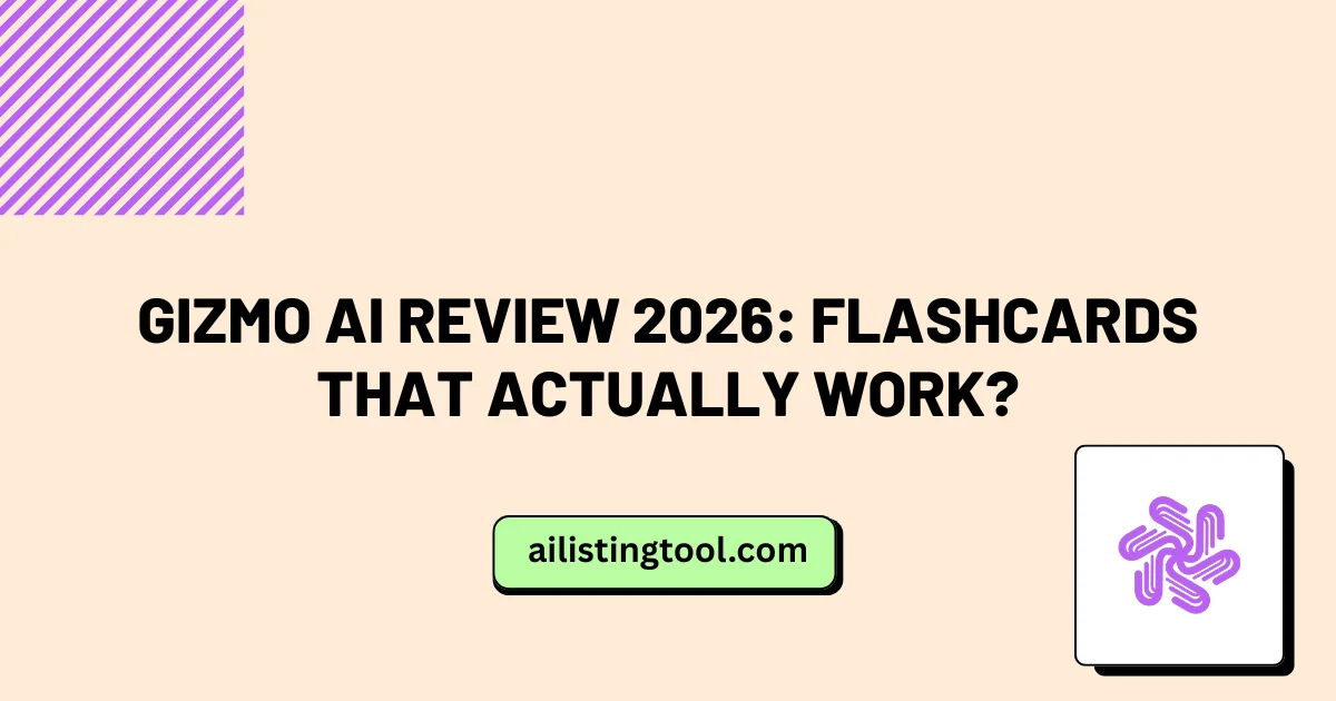 Gizmo AI Review 2026: Flashcards That Actually Work?