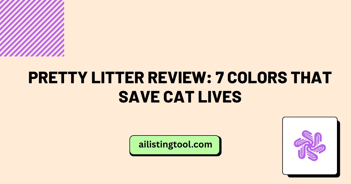 Pretty Litter Review: 7 Colors That Save Cat Lives