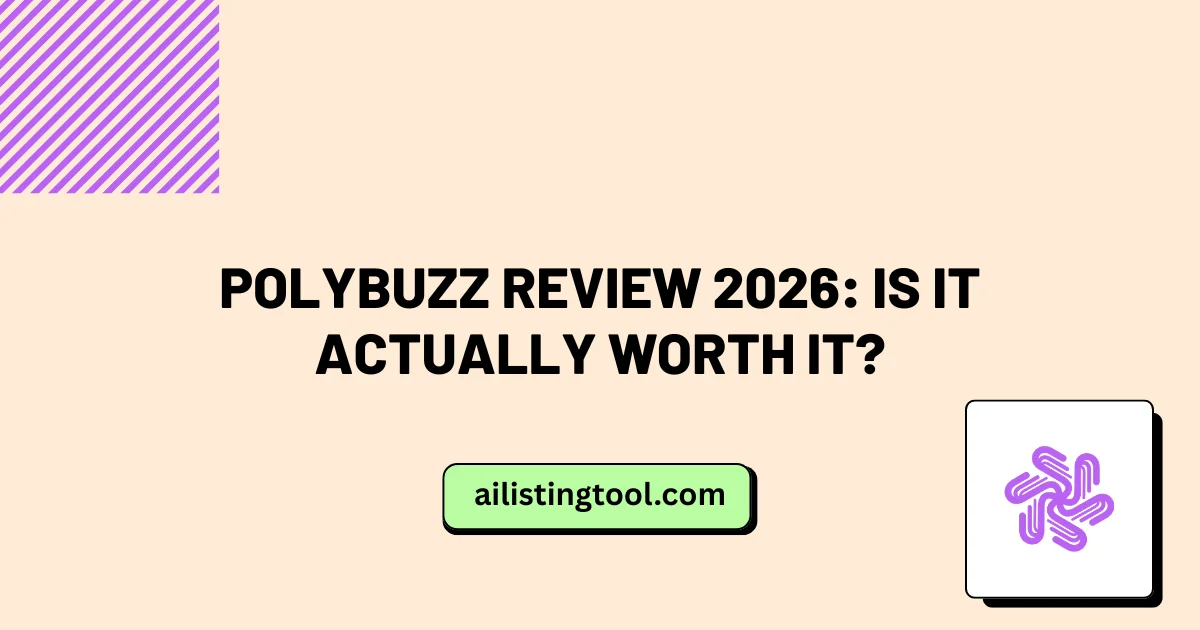 PolyBuzz Review 2026: Is It Actually Worth It?
