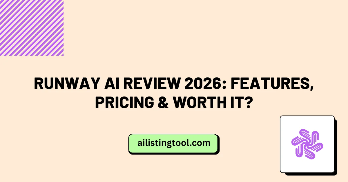 Runway AI Review 2026: Features, Pricing & Worth It?