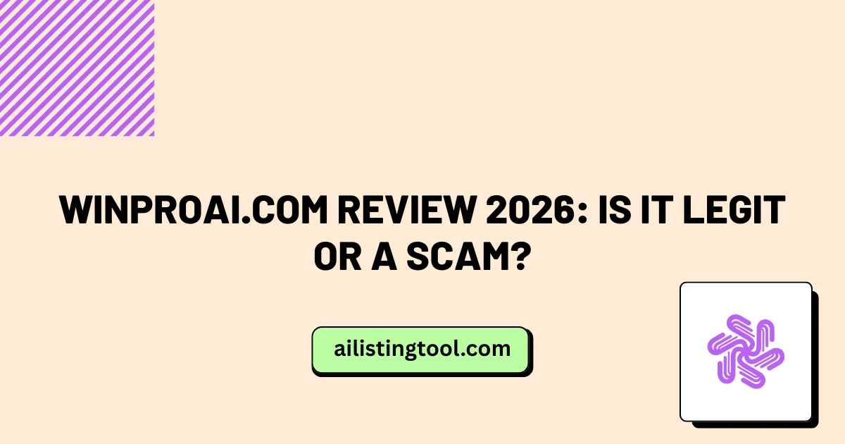 WinProAI.com Review 2026: Is It Legit or a Scam?