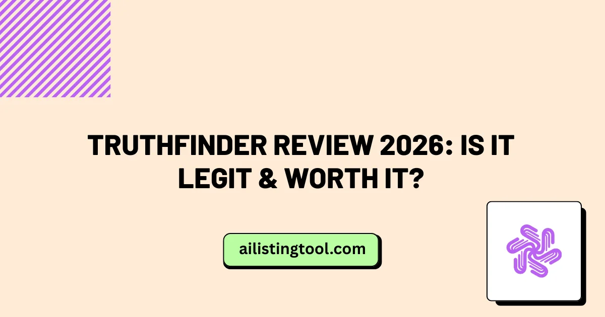 TruthFinder Review 2026: Is It Legit & Worth It?