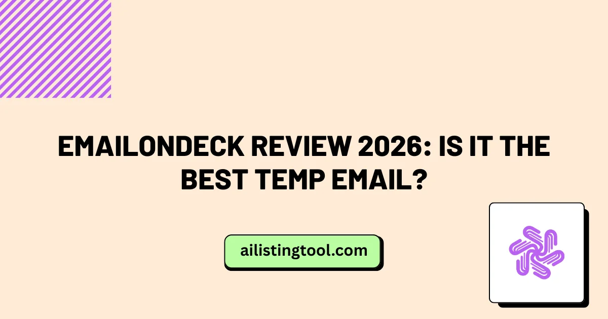 EmailOnDeck Review 2026: Is It the Best Temp Email?