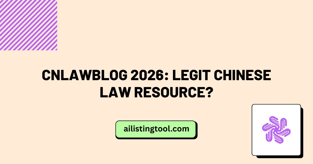 CNLawBlog 2026: Legit Chinese Law Resource?