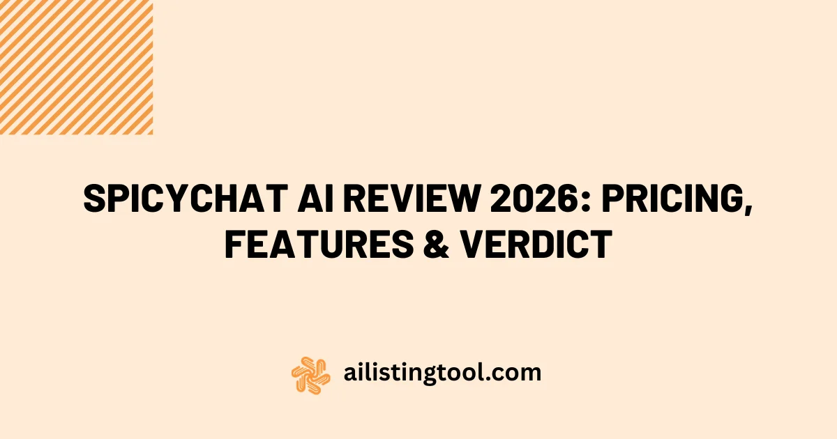 SpicyChat AI Review 2026: Pricing, Features & Verdict
